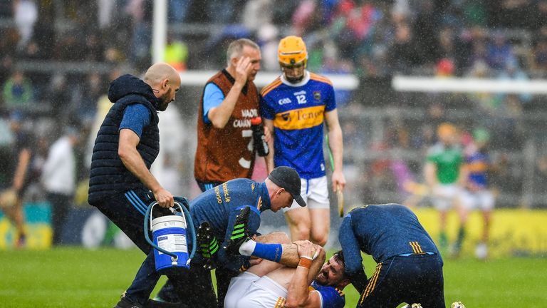 Maher was forced ashore during the win over Limerick