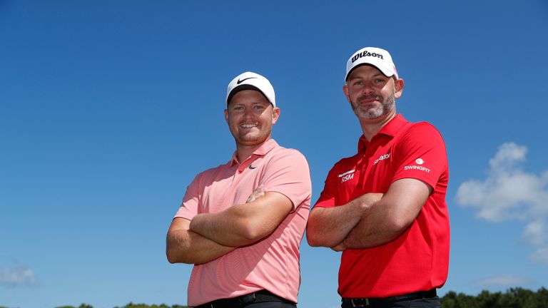 England's Tom Lewis and Paul Waring will play Sweden in the quarter-finals
