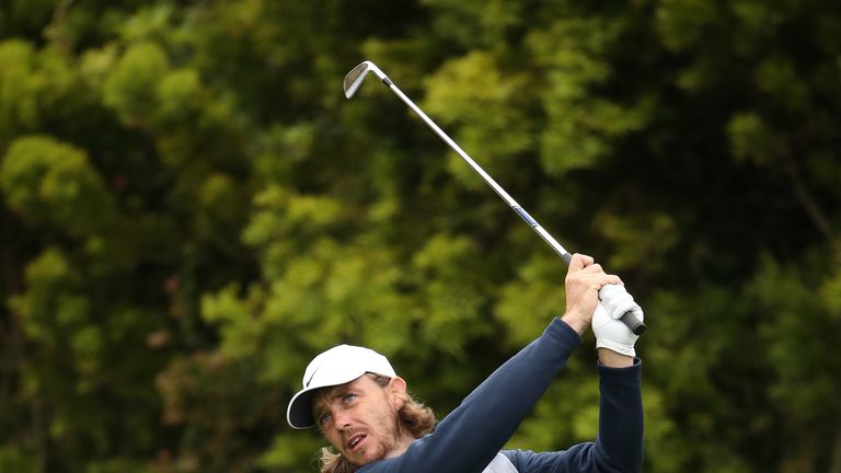 Tommy Fleetwood plays with compatriot Tyrrell Hatton