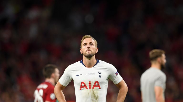 Harry Kane was left disappointed in his first Champions League final after recovering from injury to start