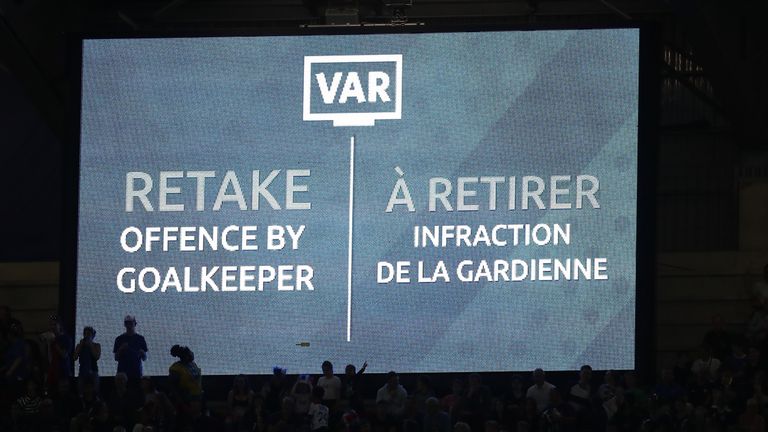 Renard's original penalty was retaken after a VAR review