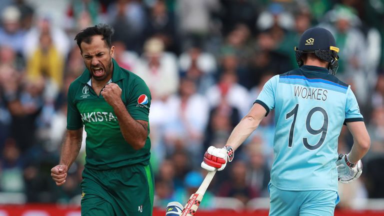 Wahab Riaz&#39;s late wickets sealed the win for Pakistan