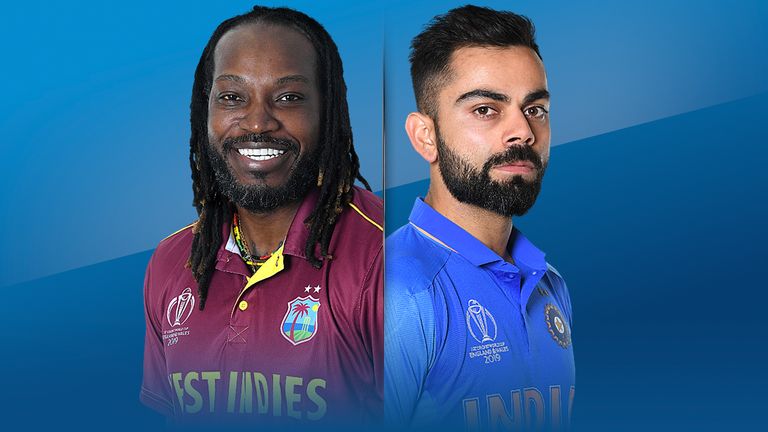 West Indies play India in Cricket World Cup at Old Trafford on Thursday