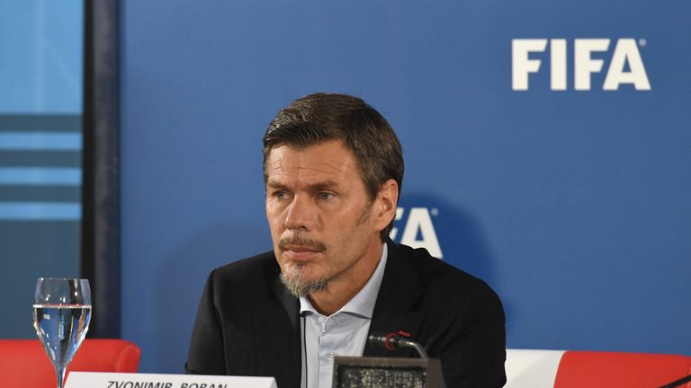 Zvonimir Boban has left his role at FIFA to become AC MIlan's chief football officer