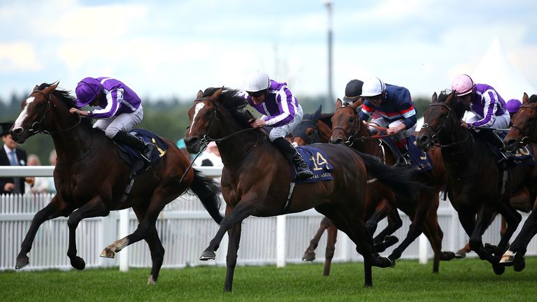 Seamie Heffernan rides South Pacific to win the King George V Stakes 