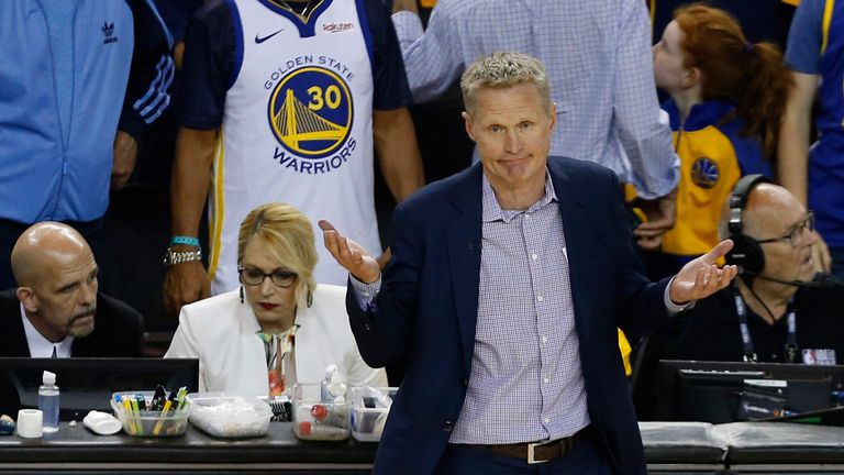 Golden State Warriors 'in new territory now', says coach Steve Kerr | NBA  News | Sky Sports