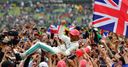 'Proud' Hamilton makes British GP history