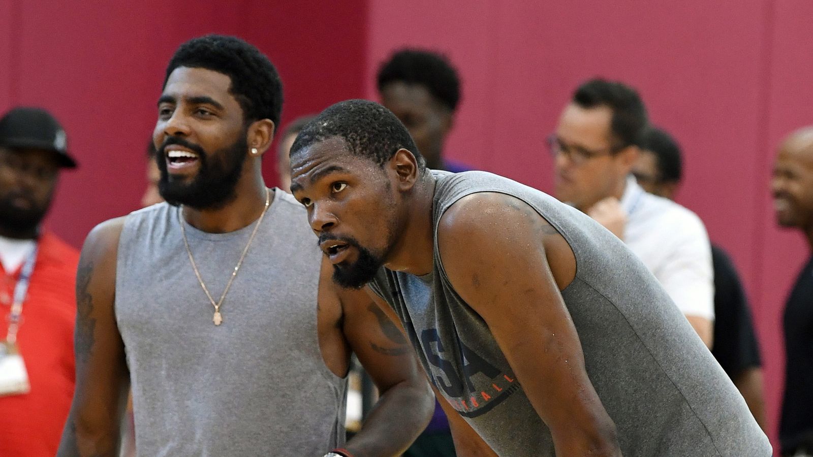 Brooklyn Nets sign Kevin Durant and Kyrie Irving to cap longterm team