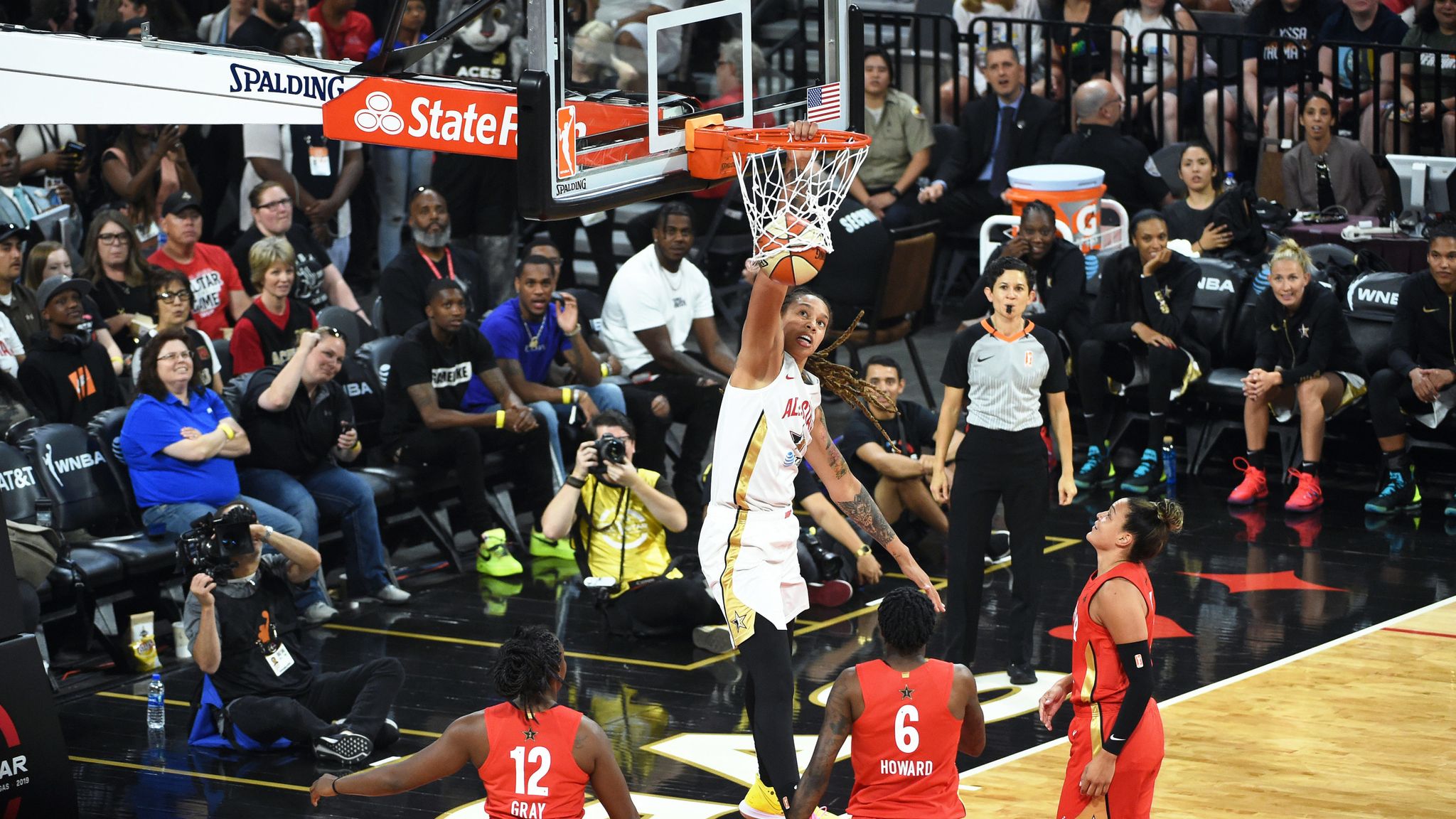WNBA All-Star 2019: Erica Wheeler scores 25 points as Team Wilson beat 