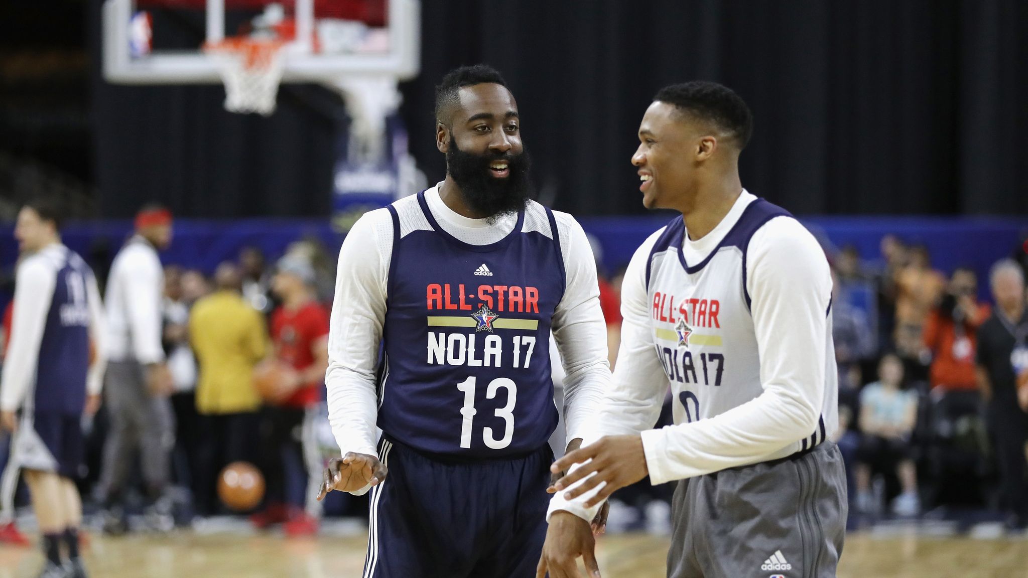 Russell Westbrook doesn't care what anybody says, while James Harden has  created a lane for himself: The two superstars and former OKC teammates  discuss fashion - The SportsRush