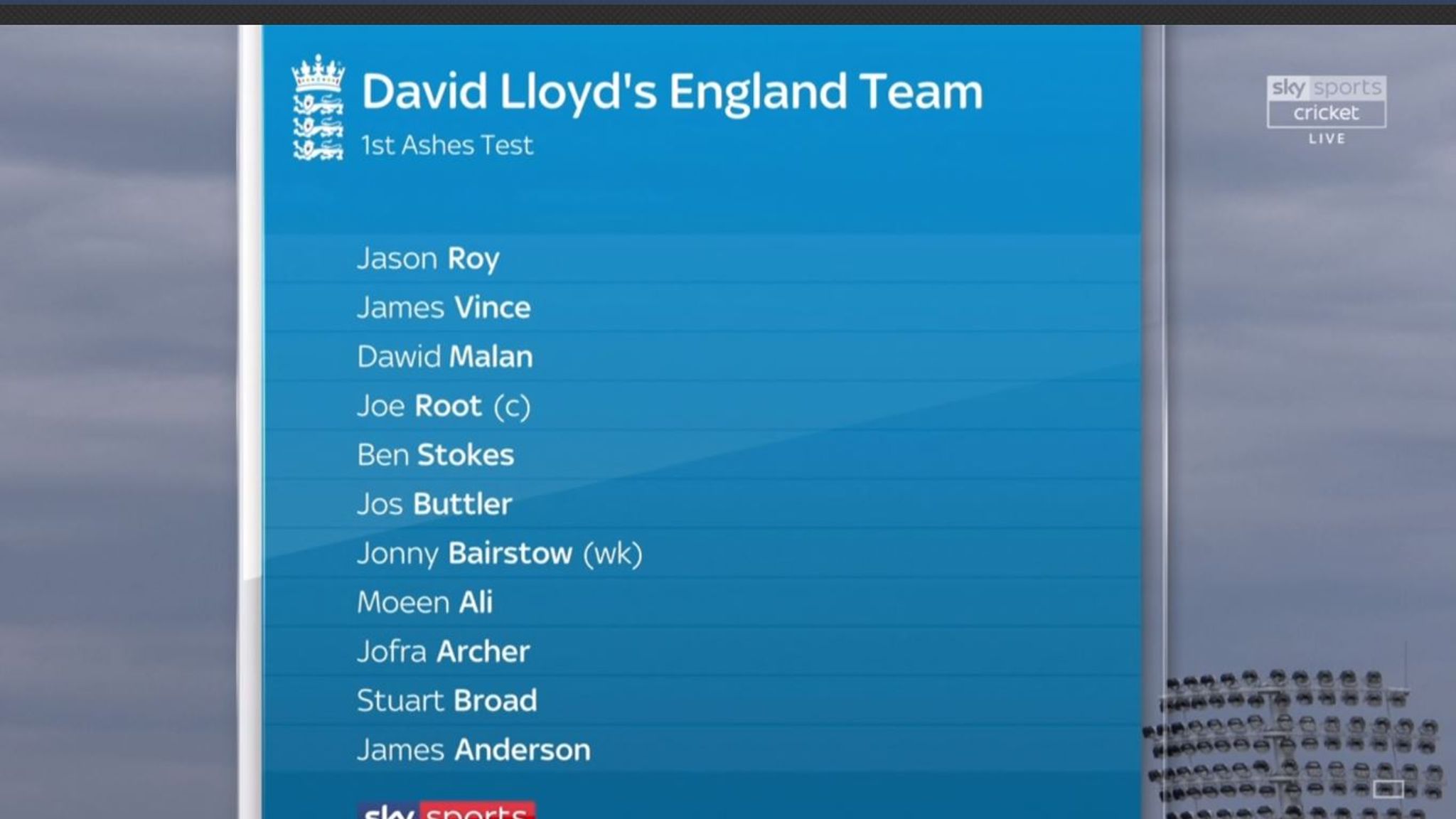 The Ashes 2019 Michael Atherton, Nasser Hussain and David Lloyd pick