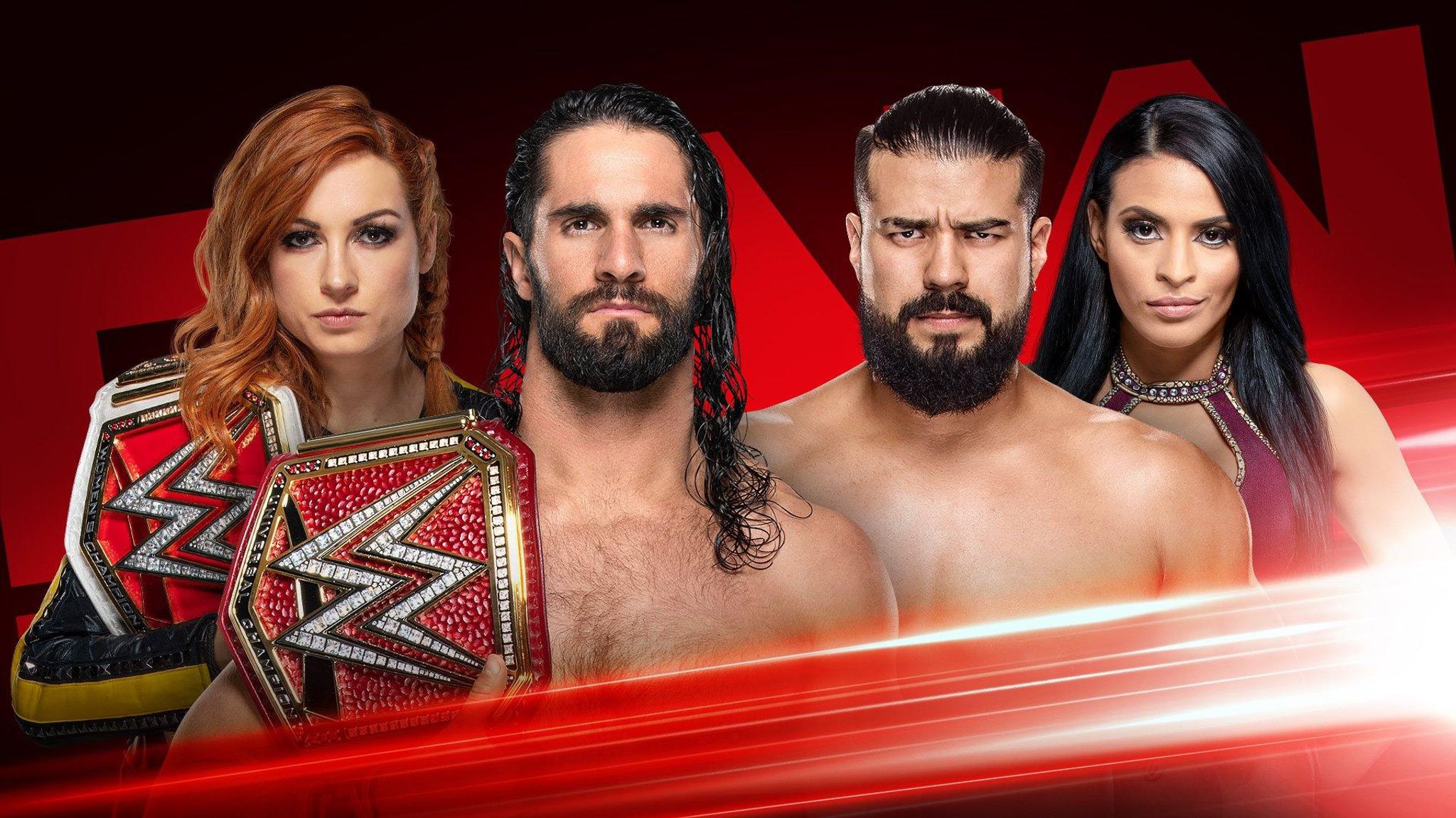 WWE United Kingdom - Seth Rollins & Becky Lynch got hold of the