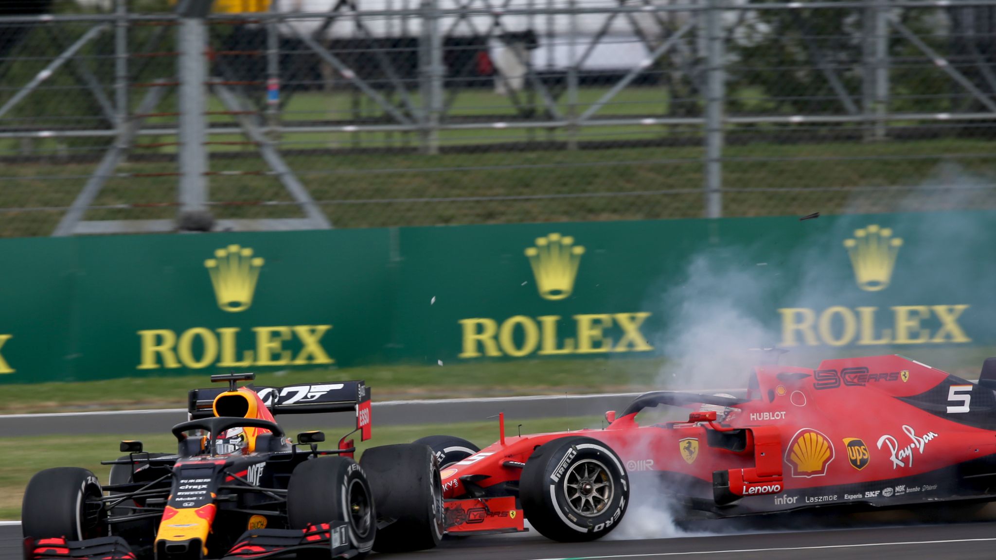 vettel verstappen silverstone
