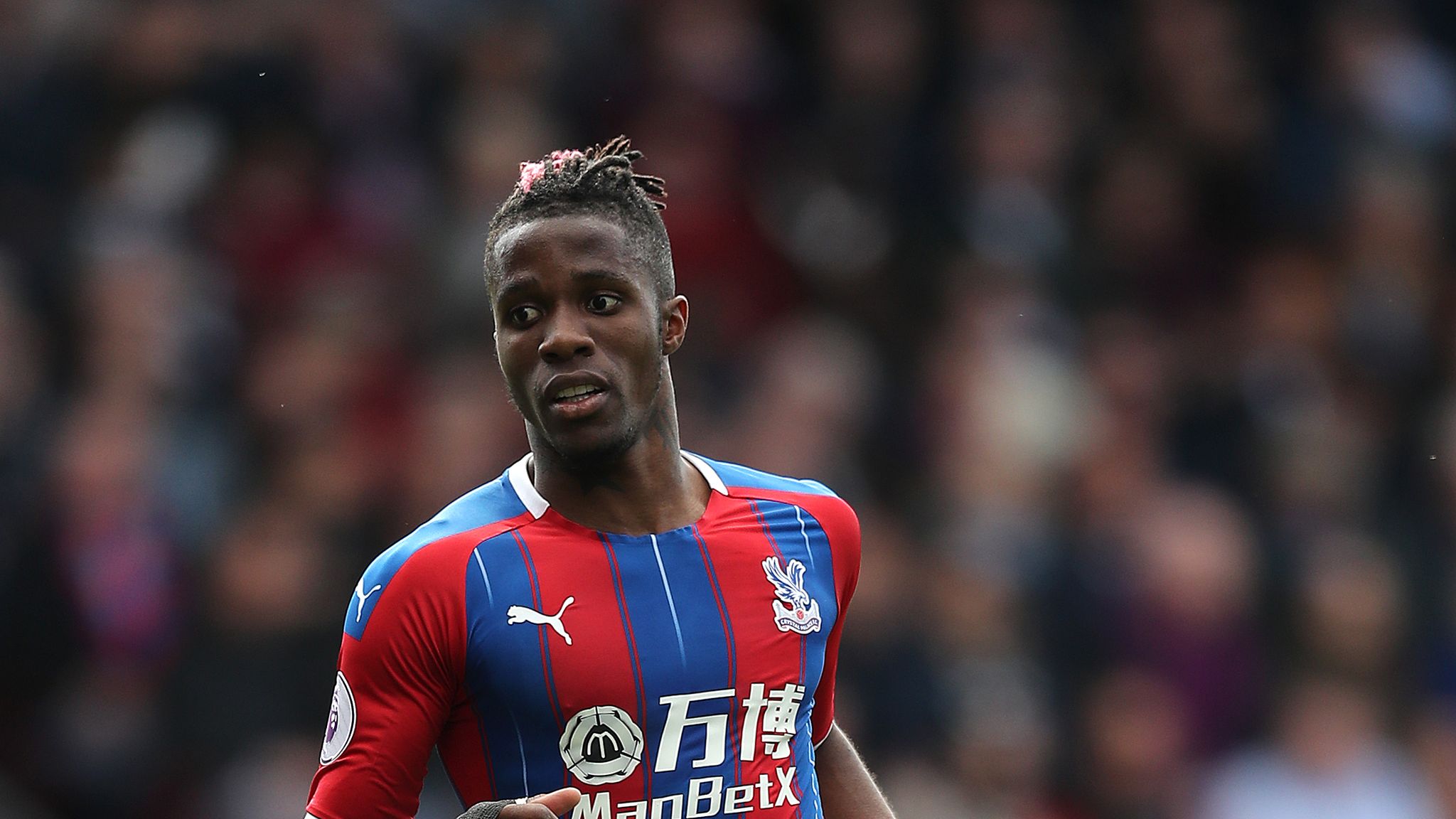 Wilfried Zaha: Everton bid £55m for Crystal Palace winger | Football ...