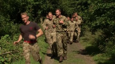 Accrington tested at army boot camp