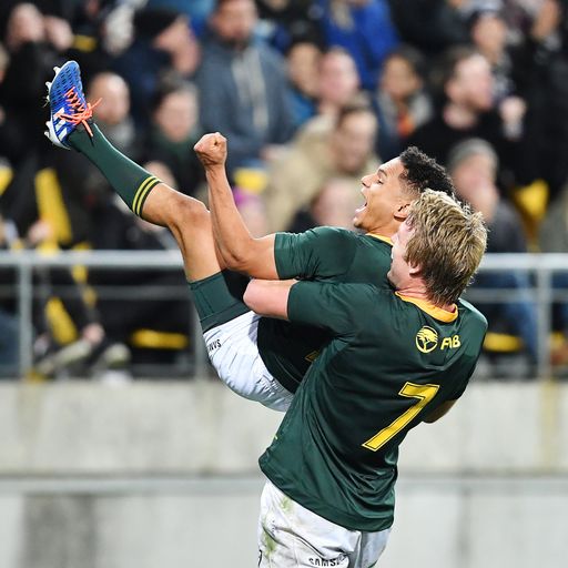 Springboks snatch last-gasp draw