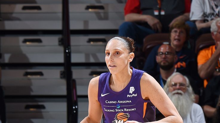 Diana Taurasi in action on her return from injury