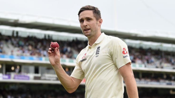 Chris Woakes of England salutes the crowd as he leaves the field after taking six wickets during the Specsavers Test Match between England and Ireland at Lord's Cricket Ground on July 26, 2019 in London, England. 