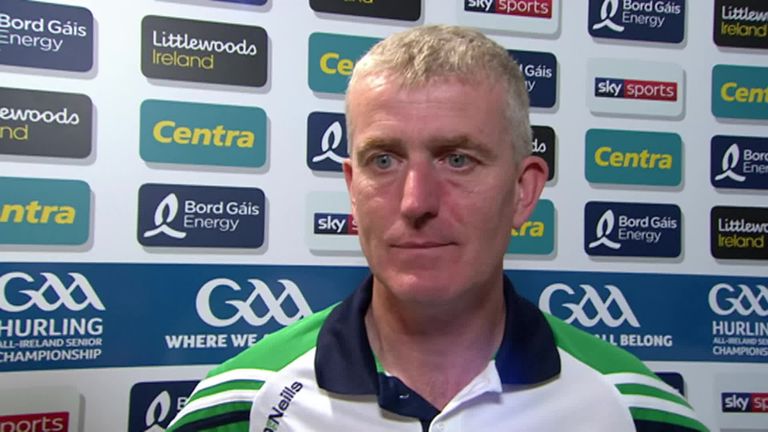 John Kiely had 'nothing but pride' for his players after the defeat