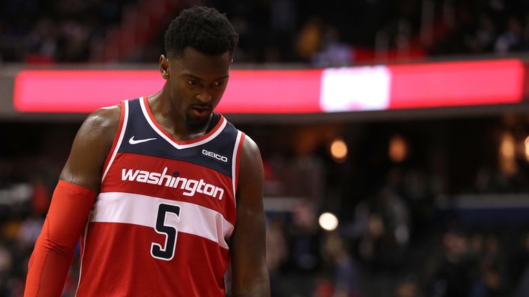 Bobby Portis in action for the Wizards