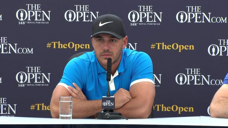 World No 1 Brooks Koepka says he is not bothered by a lack of recognition