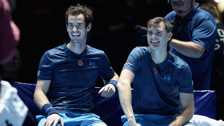 Andy and Jamie Murray will play doubles together in Washinton