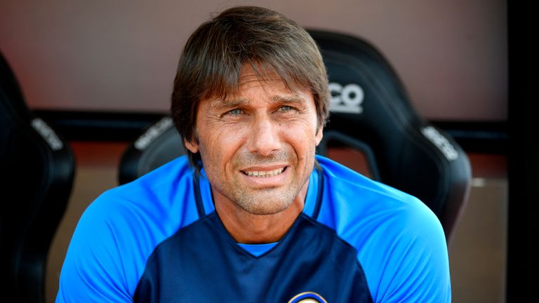 Antonio Conte took over at Inter this summer 