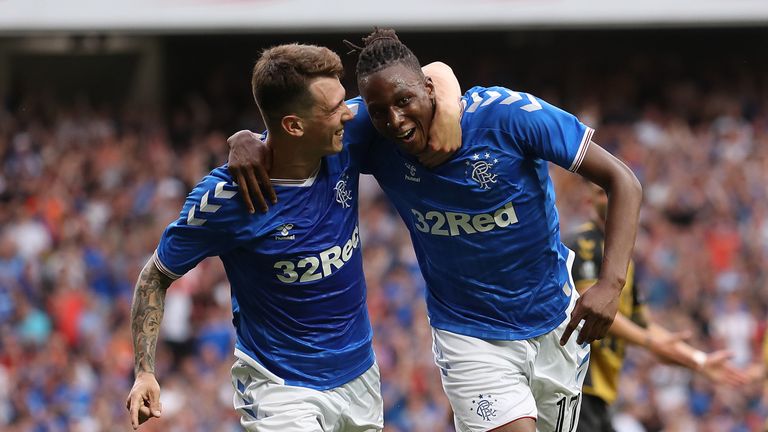 Joe Aribo fires Rangers in front inside 20 minutes at Ibrox