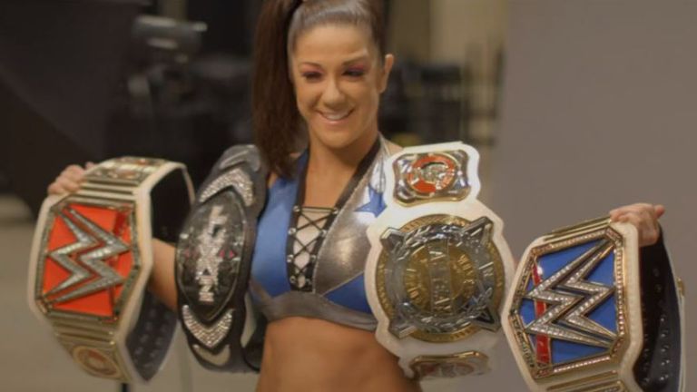 Bayley is WWE's first - and to date only - Grand Slam women's champion