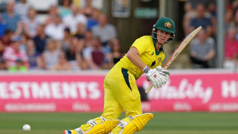 Beth Mooney scored her third T20I half-century for Australia