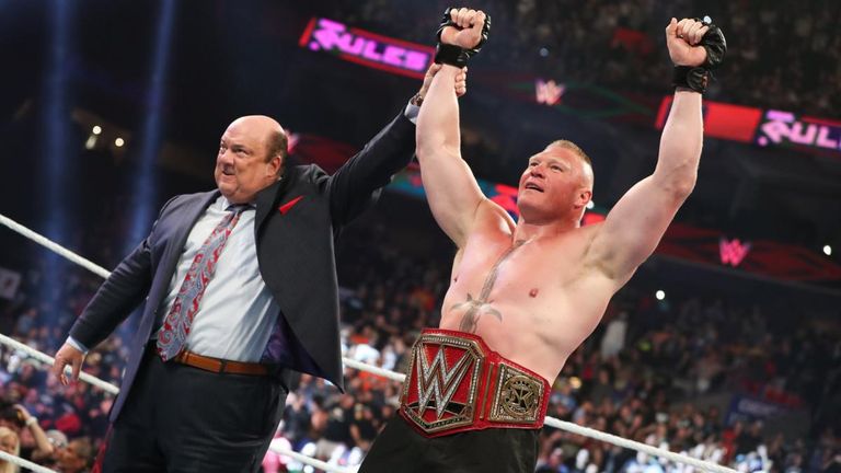 Brock Lesnar is beginning his third reign as Universal champion