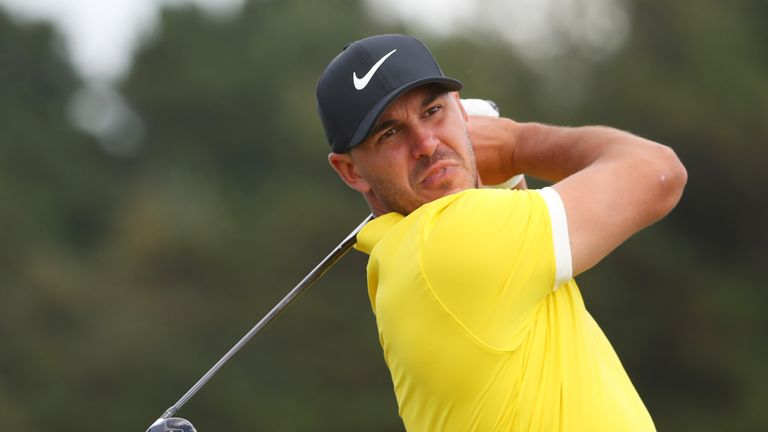 Brooks Koepka is among the early starters on Friday