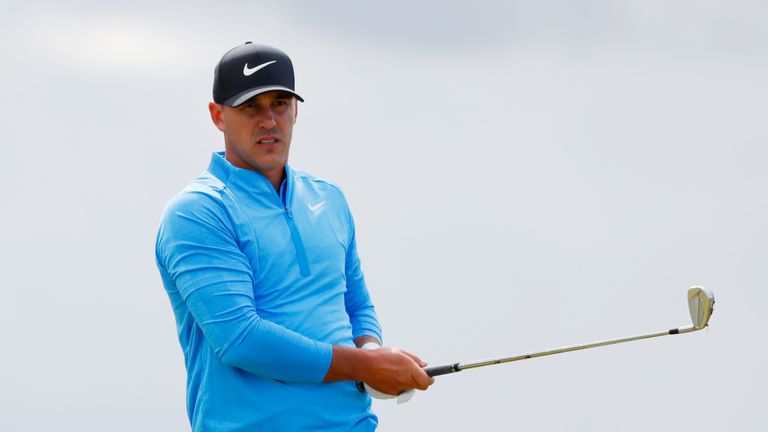 Brooks Koepka during the third round of The Open
