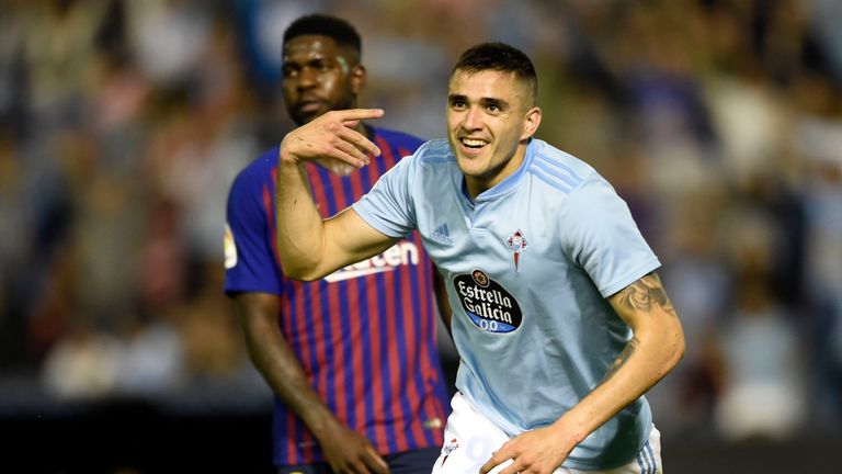 Celta Vigo forward Maxi Gomez is wanted by both West Ham and Valencia.