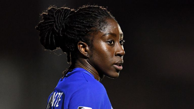 Anita Asante spent six years in Sweden before returning to England in 2018 to play for WSL side Chelsea.