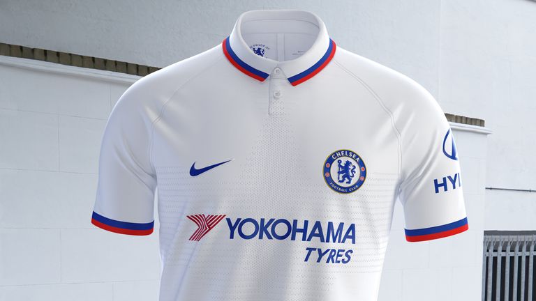 Chelsea have opted for a Mod-inspired away kit