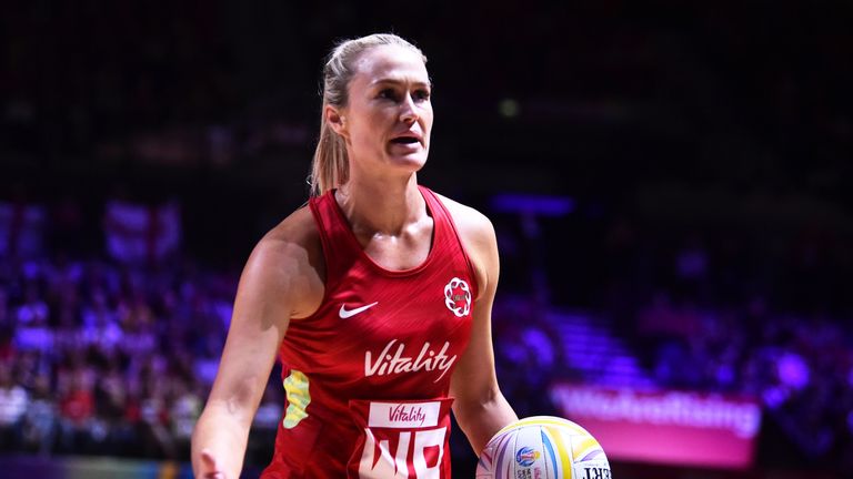 Chelsea Pitman, England Netball World Cup