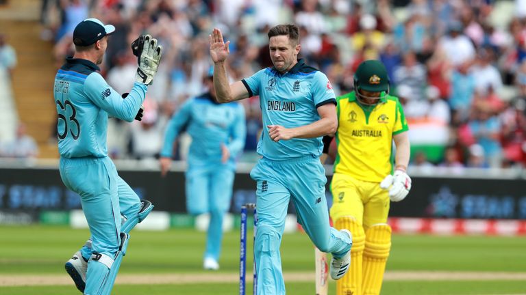 Chris Woakes, England, Cricket World Cup semi-final vs Australia at Edgbaston