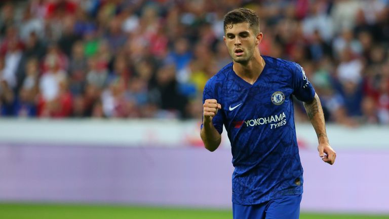Christian Pulisic opened his account for Chelsea 