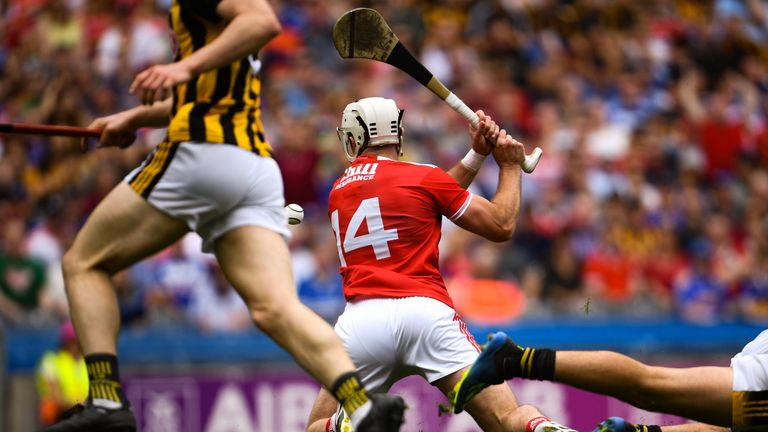 Patrick Horgan scored his second goal from his knees