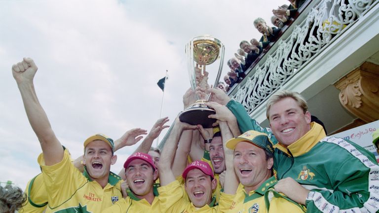 Australia win the 1999 Cricket World Cup
