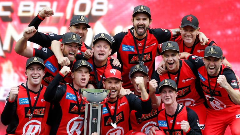 McDonald led the Melbourne Renegades to the Big Bash title this year