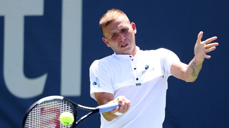 Dan Evans narrowly missed out on reaching the fourth round at Wimbledon for the first time in his career earlier this month