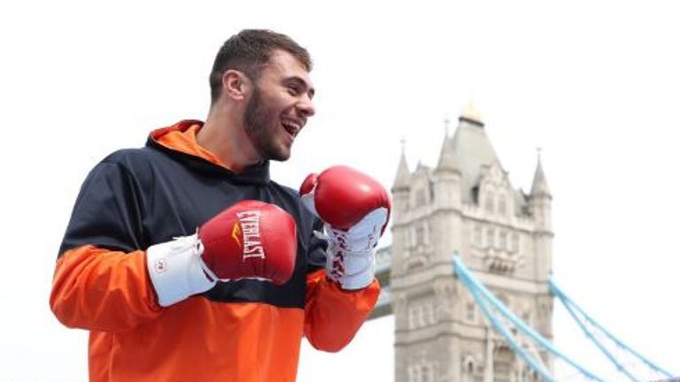David Allen ahead of his showdown with David Price