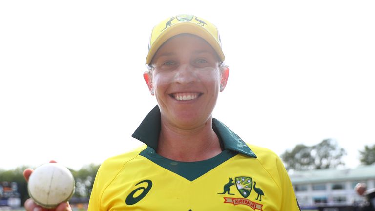Delissa Kimmince has previous best-figures of 2-46 in ODI's for Australia