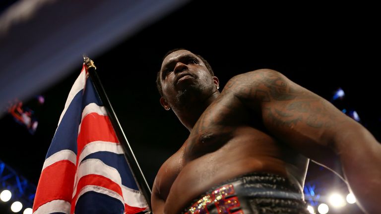 Dillian Whyte ahead of his showdown with Oscar Rivas