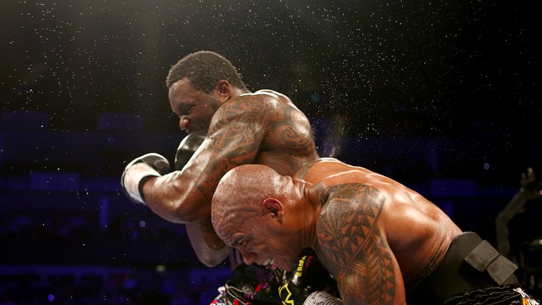 Dillian Whyte v Oscar Rivas, WBC Interim Heavyweight Title, O2 Arena, London..20th July 2019..Picture By Dave Thompson.  ,