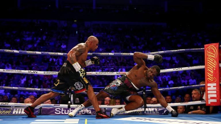 Dillian Whyte v Oscar Rivas, WBC Interim Heavyweight Title,  O2 Arena, London..20th July 2019..Picture By Dave Thompson. .