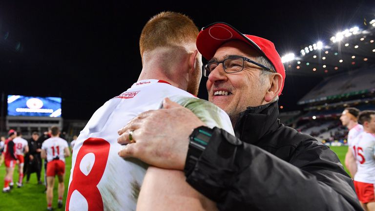 Tyrone upset Dublin earlier this year at Croke Park
