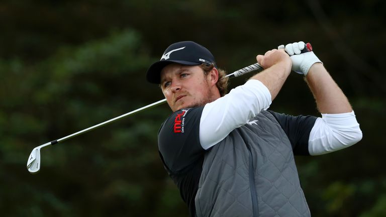 Eddie Pepperell's first shot of the week at Royal Portrush was his drive off the first tee on Thursday